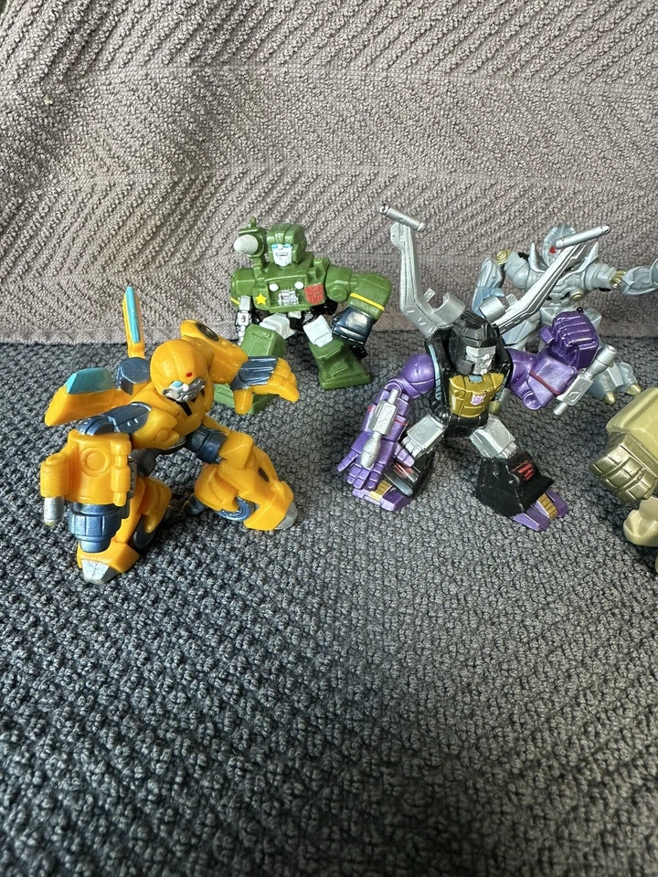 Transformers Playskool Heroes Rescue Bots 2006 2007 Lot Of 7 Hasbro+1 Added Bee - Image 3 of 4