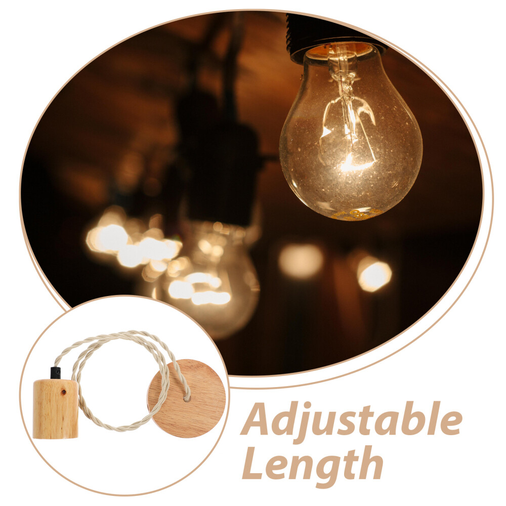5pcs Holzlampenbuchse Ersatzlampe Lampenbuchse E27 Lampenhalter 5pcs-holzlampenbuchse-ersatzlampe-lampenbuchse-e27-lampenhalter