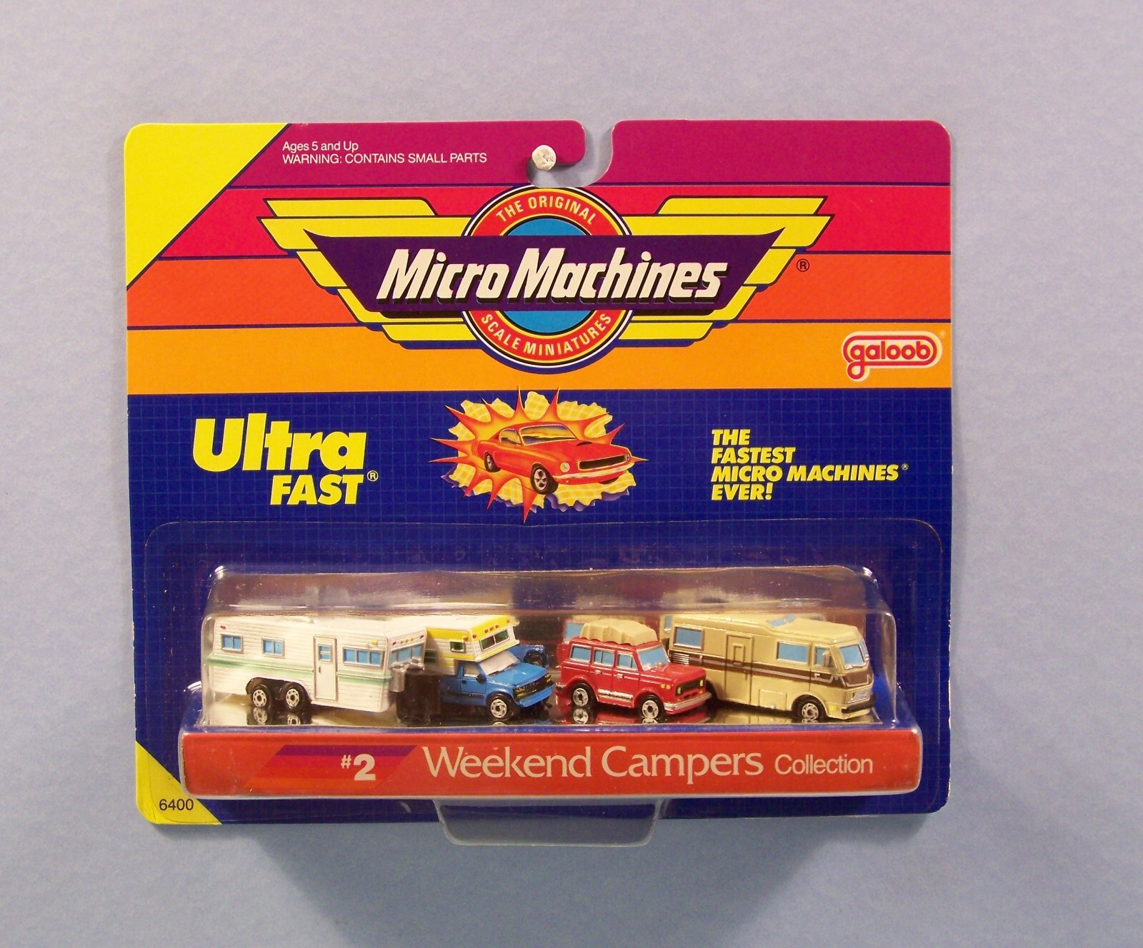 Micro Machines - Ultra Fast - #2 Weekend Campers Collection
