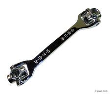 Metric 8in1 Oil Drain Plug Socket Wrench Mm Automotive Oil Changing Tools