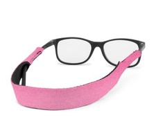 Croakies Kids Regular Pink Neoprene Eyewear Retainer Made in USA Gift Box