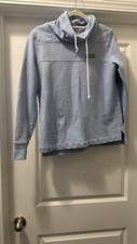 Vineyard Vines Performance Women  s Sweatshirt - Martha  s Vineyard - Size XS Blue