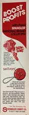 Dum Dums Candy Print Ad Original Vintage 1981 Rare VHTF Spangler Bryan OH Saf-T