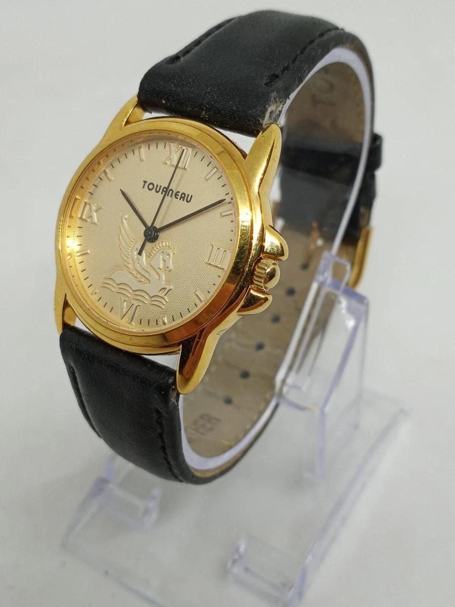 Tourneau hotsell gold watch
