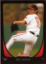 2011 Bowman #138 Koji Uehara Baltimore Orioles