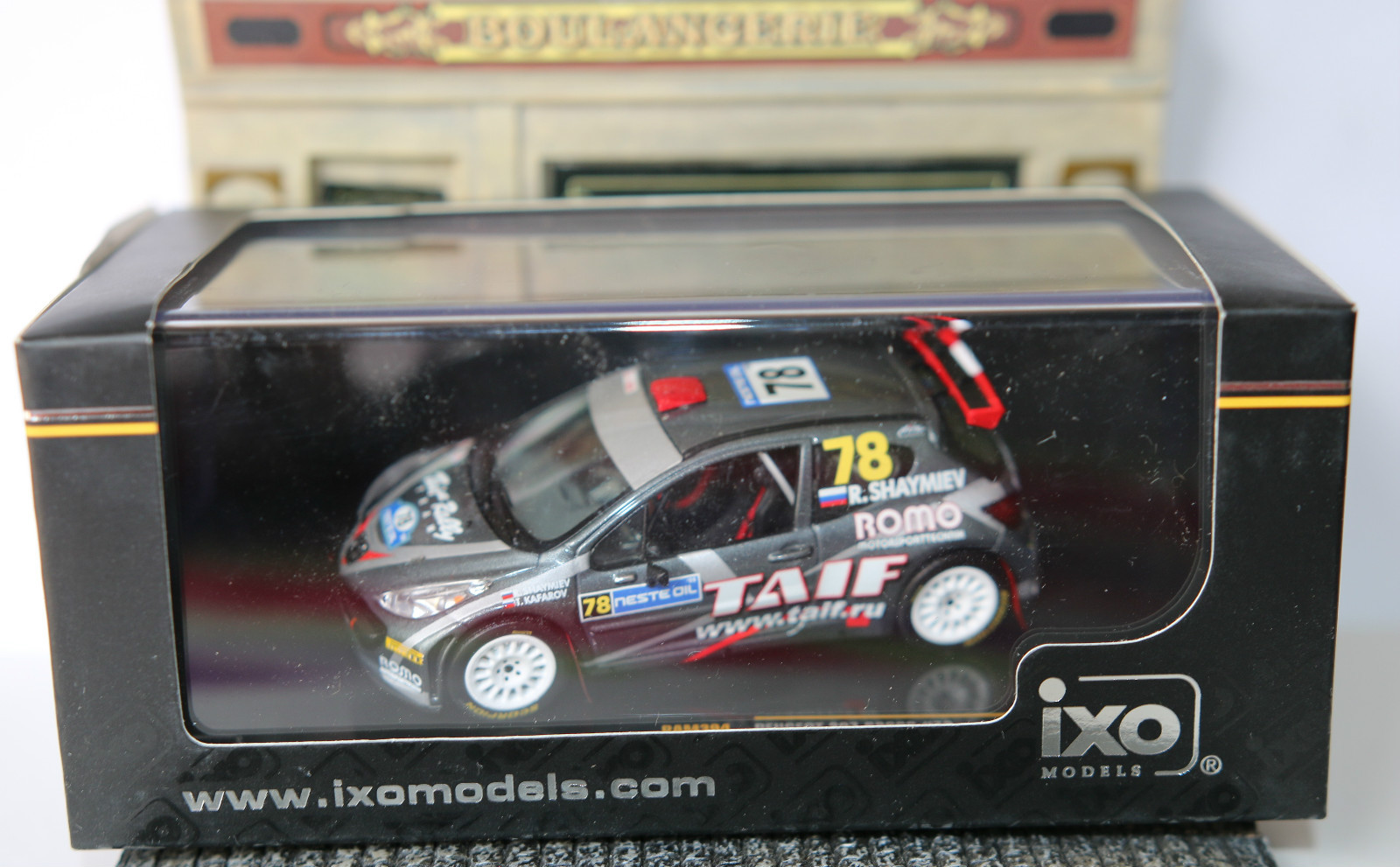 PEUGEOT 207 S2000 Shaymiev Finland 2009 Miniature IXO 1/43