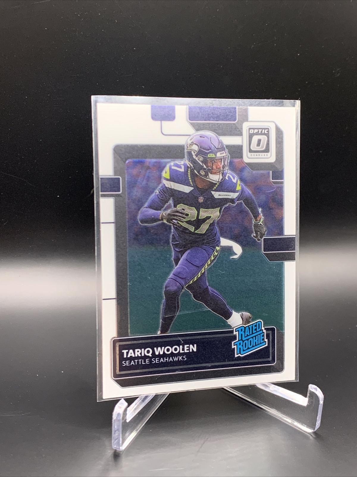 2022 Optic #298 Tariq Woolen RC Rookie Seattle  Seahawks Rated Rookie 🏈🔥