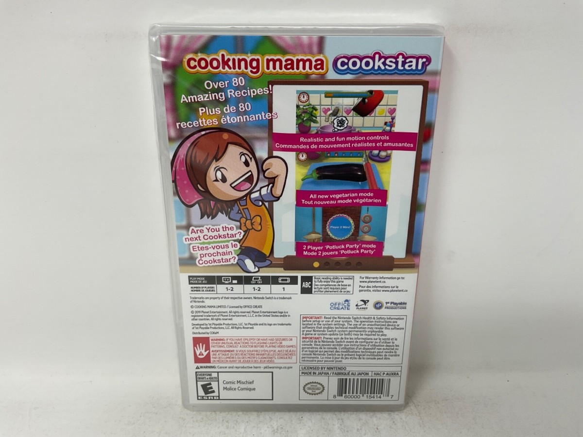 クッキング ママ: クックスター NINTENDOSWITCH Cooking Mama Cookstar NSW  Nintendo Switch Amazon.com: Cooking Mama Cookstar - For Nintendo Switch