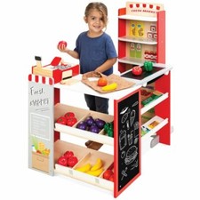 Play Store Food Cash Register For Kids Pretend Play Sets Kitchen Grocery New