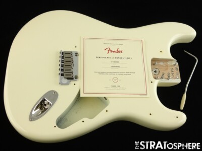 USA Fender Jeff Beck Strat BODY & HARDWARE Guitar Parts OWT