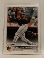 #72 Pedro Severino Rainbow Baltimore Orioles 2022 Topps Series 1 Baseball Card M