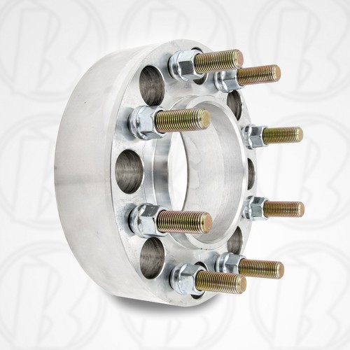 x2 8x170 to 8x6.5 Hub Centric Wheel Adapters / Spacers 2" FORD F250