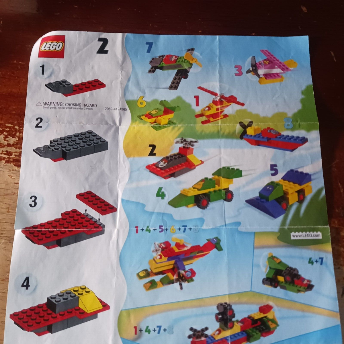LEGO Lot McDonald's Happy Meal Set 1999 Instructions ONLY | eBay