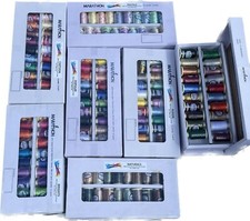 Marathon Embroidery Sewing Machine Thread Set Rayon 20 or 50 x 1000 Metre Reels