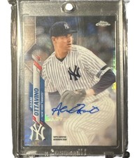 2020 Topps Chrome Adam Ottavino AUTO Refractor New York Yankees USA-A0, 068/125