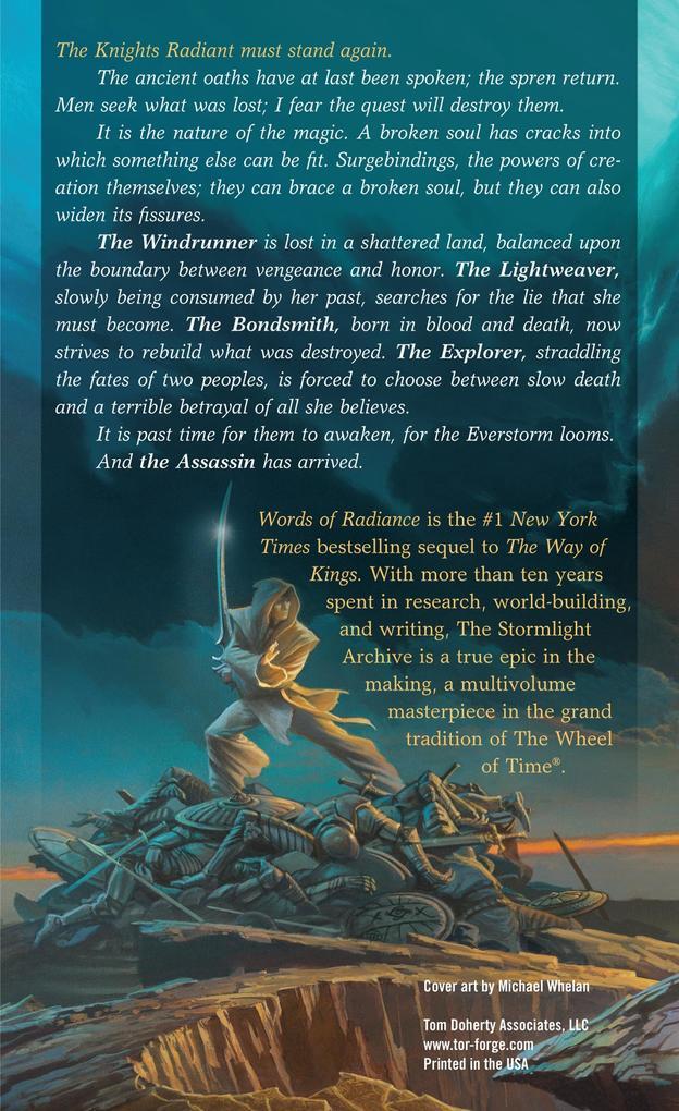 Thumbnail - Words Of Radiance | Brandon Sanderson | Englisch