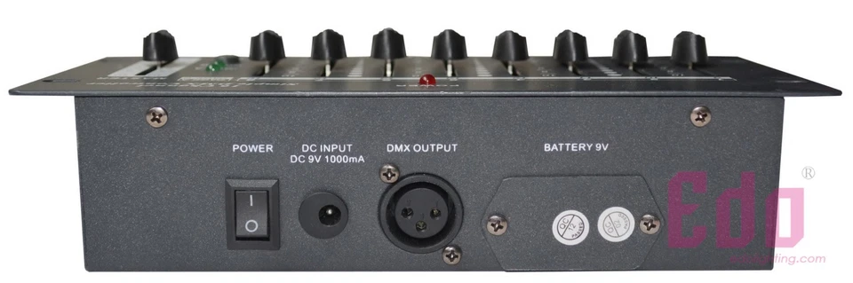 Mini 16CH DMX battery build-in Controller Disco DJ lights console Lamp Connector - Image 3 of 4