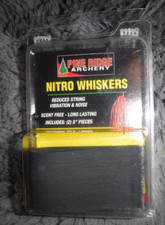 PINE RIDGE ARCHERY NITRO WHISKERS - REDUCE STRING VIBRATION & NOISE #2595 BLACK
