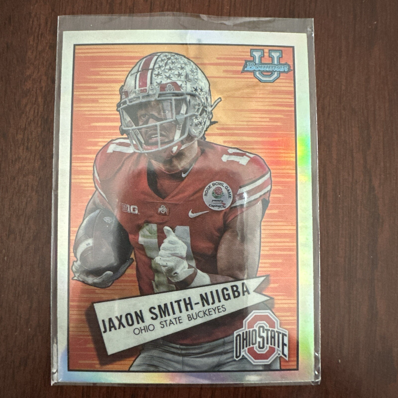 2022 Bowman Chrome U 1952 Refractor #52BF-11 Jaxon Smith-Njigba Buckeyes