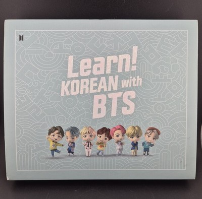 Learn! Korean With BTS Box Set Language Speaking Pen & 4 Book Set, USB