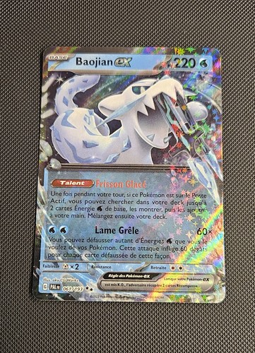 Carte Pokémon Chongjian-ex 027/193 Double rare Évolutions à Paldea