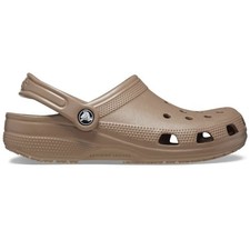 Crocs Classic Slip On Clogs Beach Summer Outdoor Latte Brown US Women s Size 6