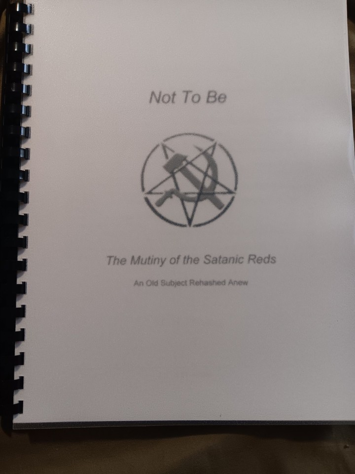 Satanic Reds Church Of Satan Mutiny CoS Gilmore Lavey Dark Doctrine ...