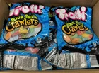 12 Bags Trolli Sour Brite Crawlers Candy  Sweet and Sour Gummy Worms 7.2oz