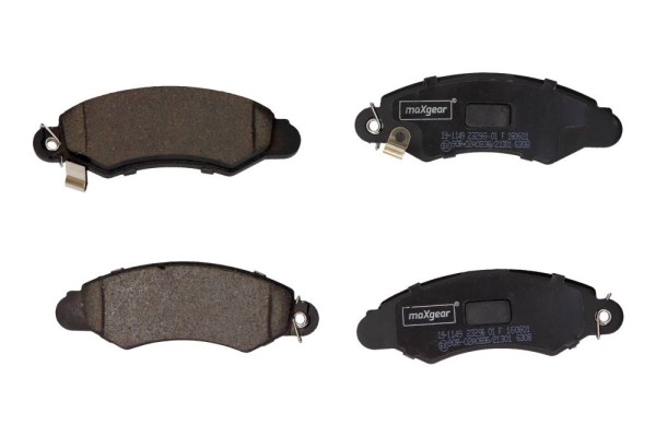 Bremsbelagsatz FÜR Suzuki Swift II SchrÄGheck (Ea, Ma) - Maxgear 19-1149-image