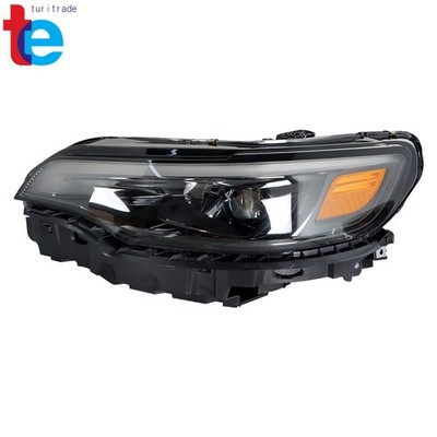 Driver Left Headlight For Jeep Cherokee 2019-2022 LED w/ Ballast Black Housing