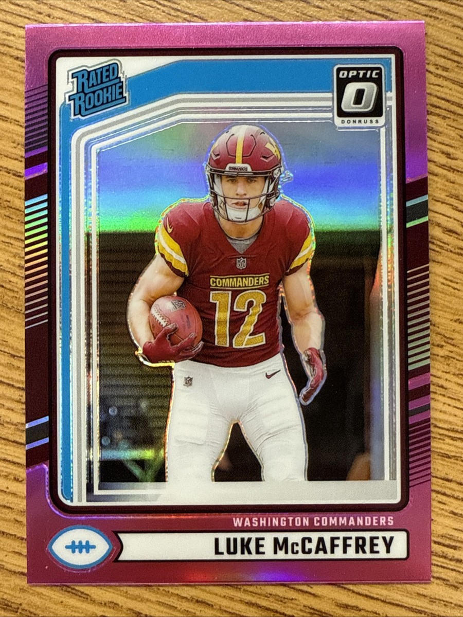 PREVIEW PINK PARALLEL 2024 Panini Donruss OPTIC NFL Football RC