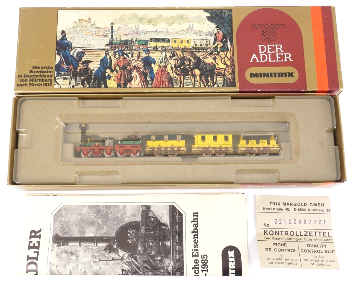 Minitrix Adler in Modelleisenbahnbahn-Startpackungen & -Zugsets