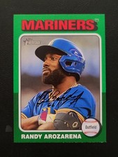 2024 Topps Heritage - Randy Arozarena #548 Green Border Seattle Mariners 