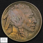 1913 S Type 2 Buffalo Nickel 5C (Toned!)