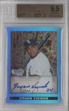2009 Bowman Chrome Prospects Blue Refractor /150 Dayan Viciedo BGS 9.5 Auto 1l7