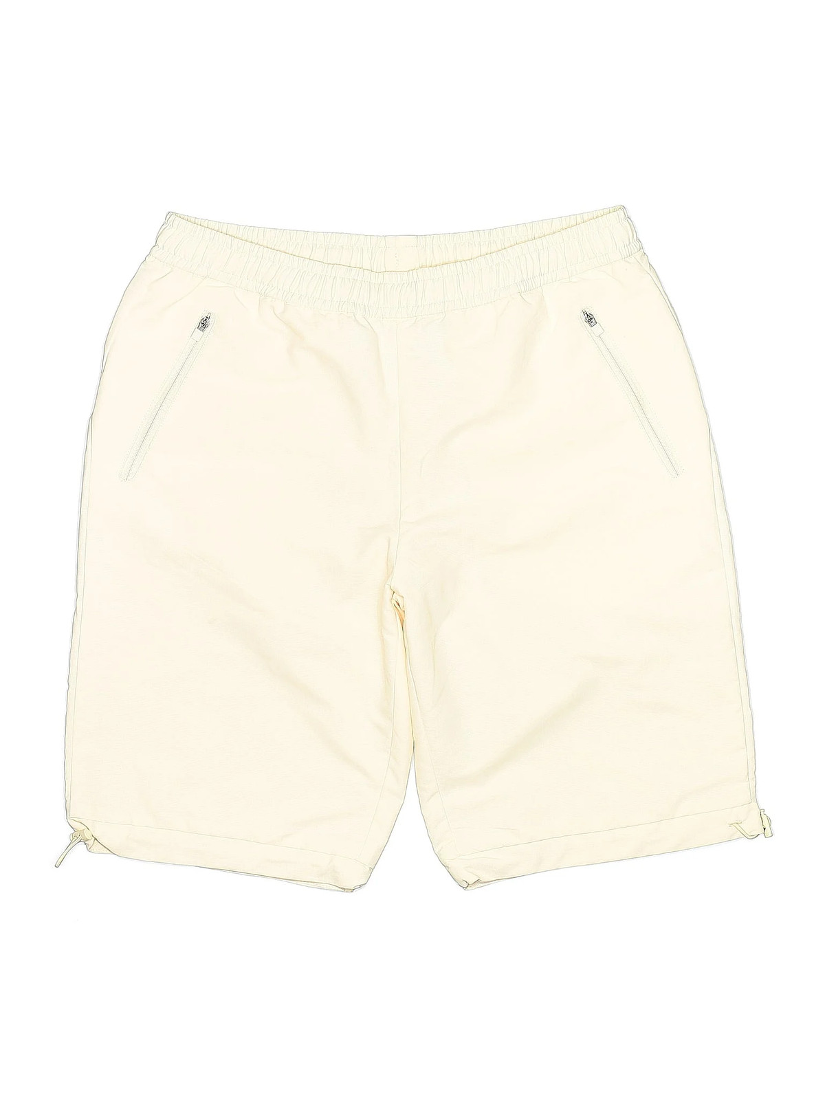 Uniqlo Women Ivory Athletic Shorts S