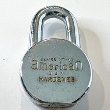 Antique American Series H-15 Keyed Hardened S...