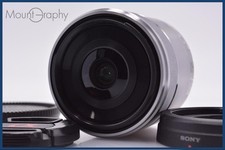 Operational Sony SONY E 30mm F3.5 MACRO SEL30M35 Front and rear caps hood yk9062