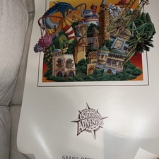 Universal Studios ISLANDS OF ADVENTURE Grand Opening 1999 Poster in tube 24x35