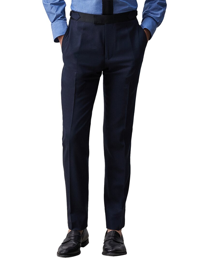 Мужские брюки-смокинг из полушерстяной ткани Todd Snyder 18990₽