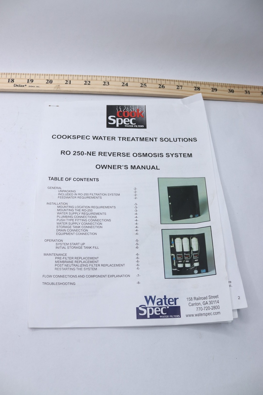 Electrolux Professional Water Filtration System 9R0067