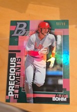 2020 Bowman Platinum - Wal-Mart Precious Elements Alec Bohm #PE-1 Green /99 (RC)