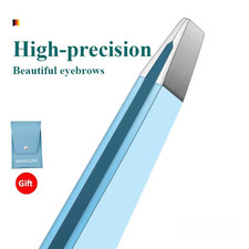 High-Quality Eyebrow Tweezer Colorful Hair Beauty Fine Hairs Puller Stainless S