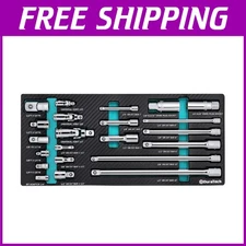 Heavy-Duty Drive Tool Set, Spark Plug Sockets, Extensions