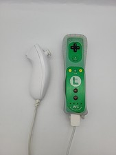 Nintendo Wii U Remote Plus Luigi Controller + Nunchuk *Blitzversand* Original