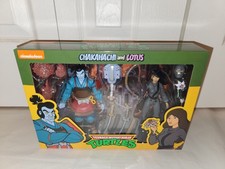 NECA TMNT Chakahachi & Lotus 2-Pack Cartoon Nickelodeon NEW FACTORY SEALED