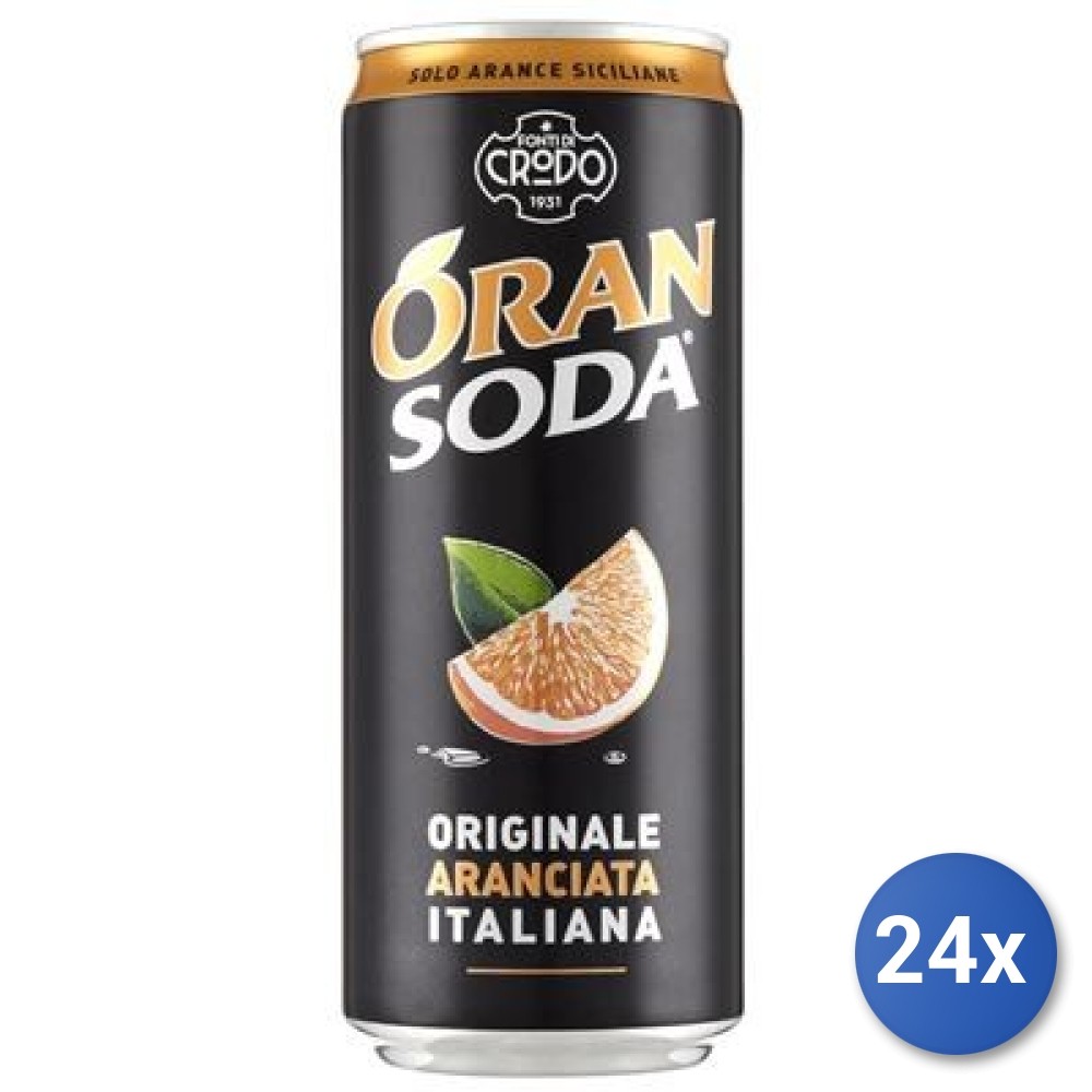 Oransoda 24x Multipack Can 33Cl Soft Drink