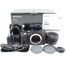 SONY 7C Zoom Lens Kit Black ILCE-7CL Original Box 9,335 Shots 88006