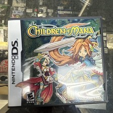 Children of Mana Nintendo DS - Authentic - Complete in Box CIB - Tested & Works
