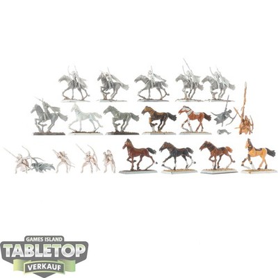 Wood Elf Realms - 14x Glade Riders (Klassisch) - teilweise bemalt